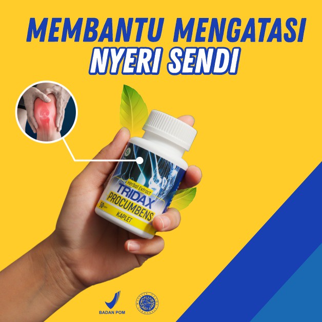 TRIDAX PROCUMBENS KAPLET - Obat Herbal Nyeri Sendi dan Asam Urat Terbaik