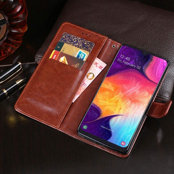 Case Samsung A30s Flip Cover Wallet Leather Case