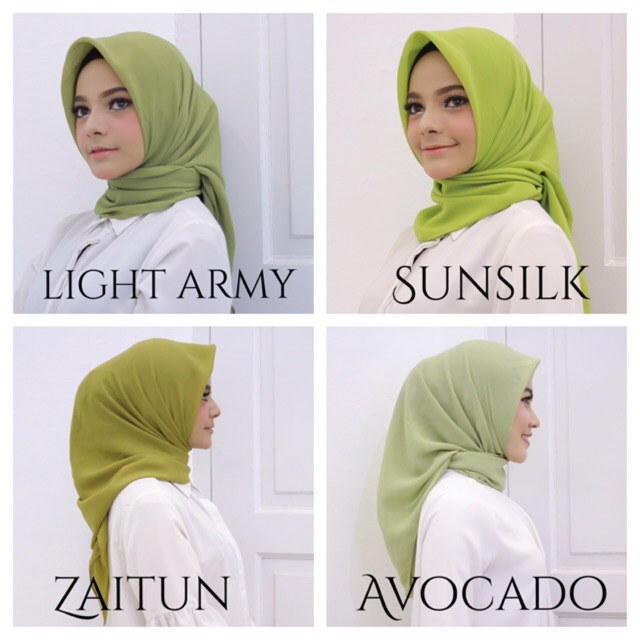  Warna  Hijab Rouge  Voal Motif