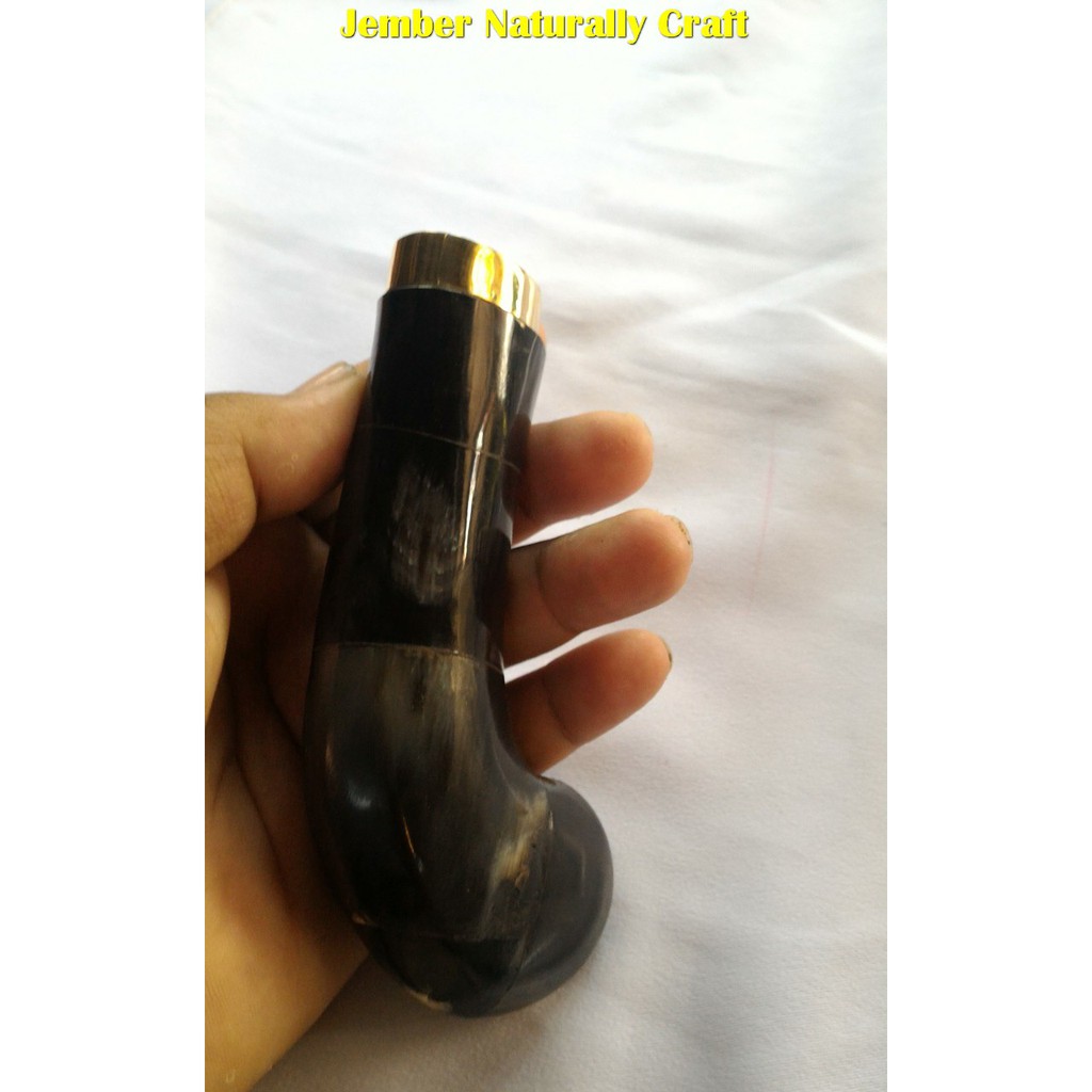 Jual Gagang GOLOK Antik TANDUK SAPI NATURALLY CRAFT JEMBER