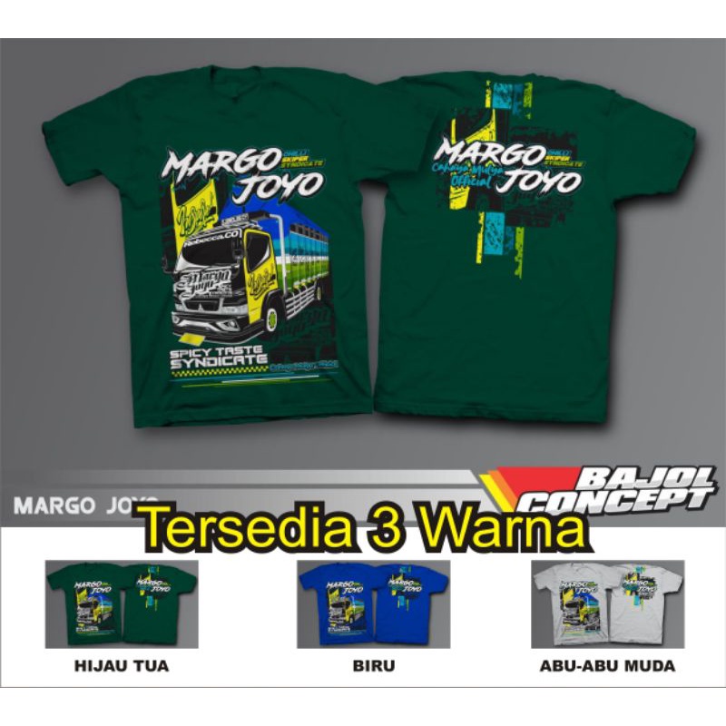 MARGOJOYO Original - kaos truck margojoyo rebecca concept pbtc prabowo bersaudara hm cabe hm lombok 
