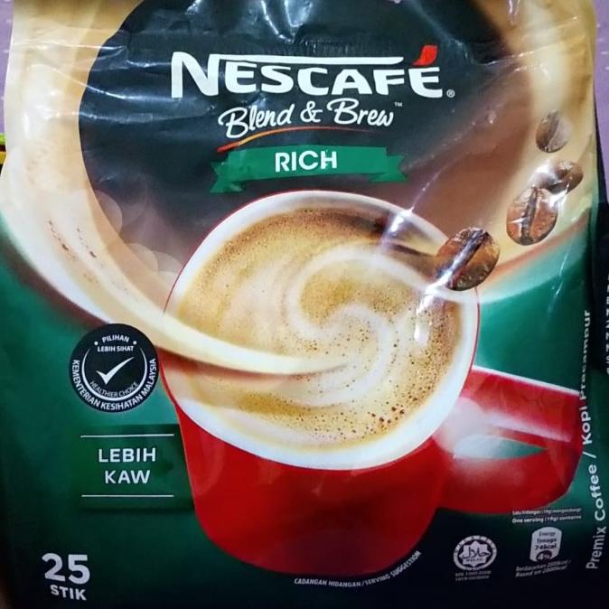 

Nescafe Malaysia 3 In 1 Rich 25+5 Stik