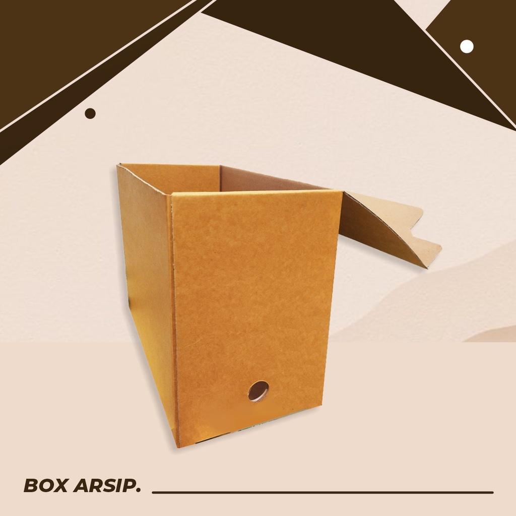 

BOX ARSIP/BOX DOKUMEN 39 X 19 X 29 cm - BISA CUSTOM LOGO/DESAIN/Box arsip/Arsip kantor