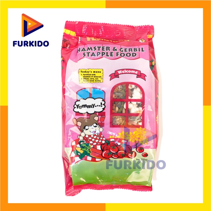 Makanan Hamster / Hamsfood / Hamster Food 300 Gram