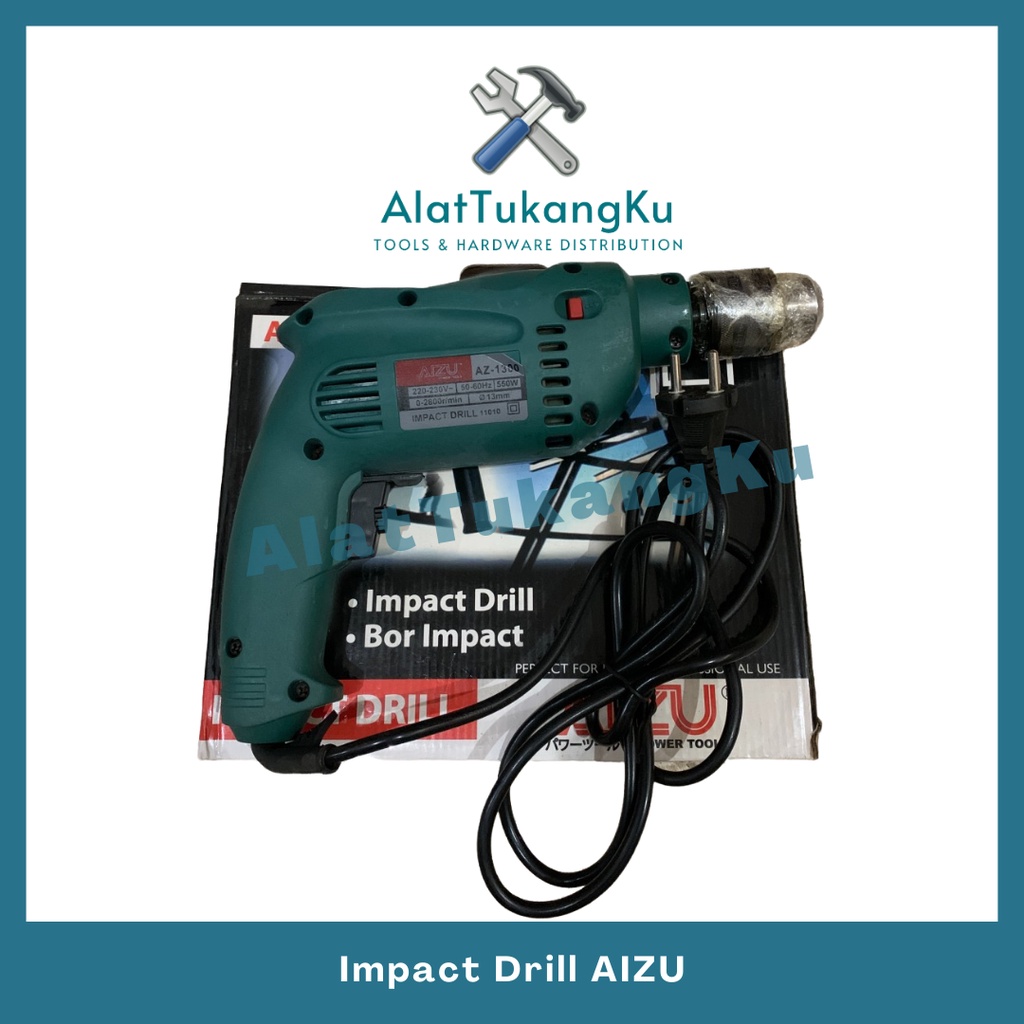 Bor Listrik Aizu / Impact Drill / Bor Impact / Mesin Bor Listrik / Alat Bor Listrik AIZU 13mm
