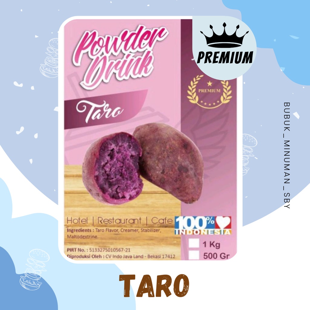 

Javaland Premium Bubuk Minuman Rasa Taro Kemasan 1kg