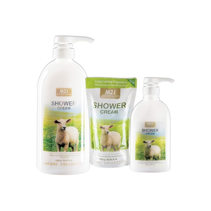 

M2J fresh milk body wash 500ml