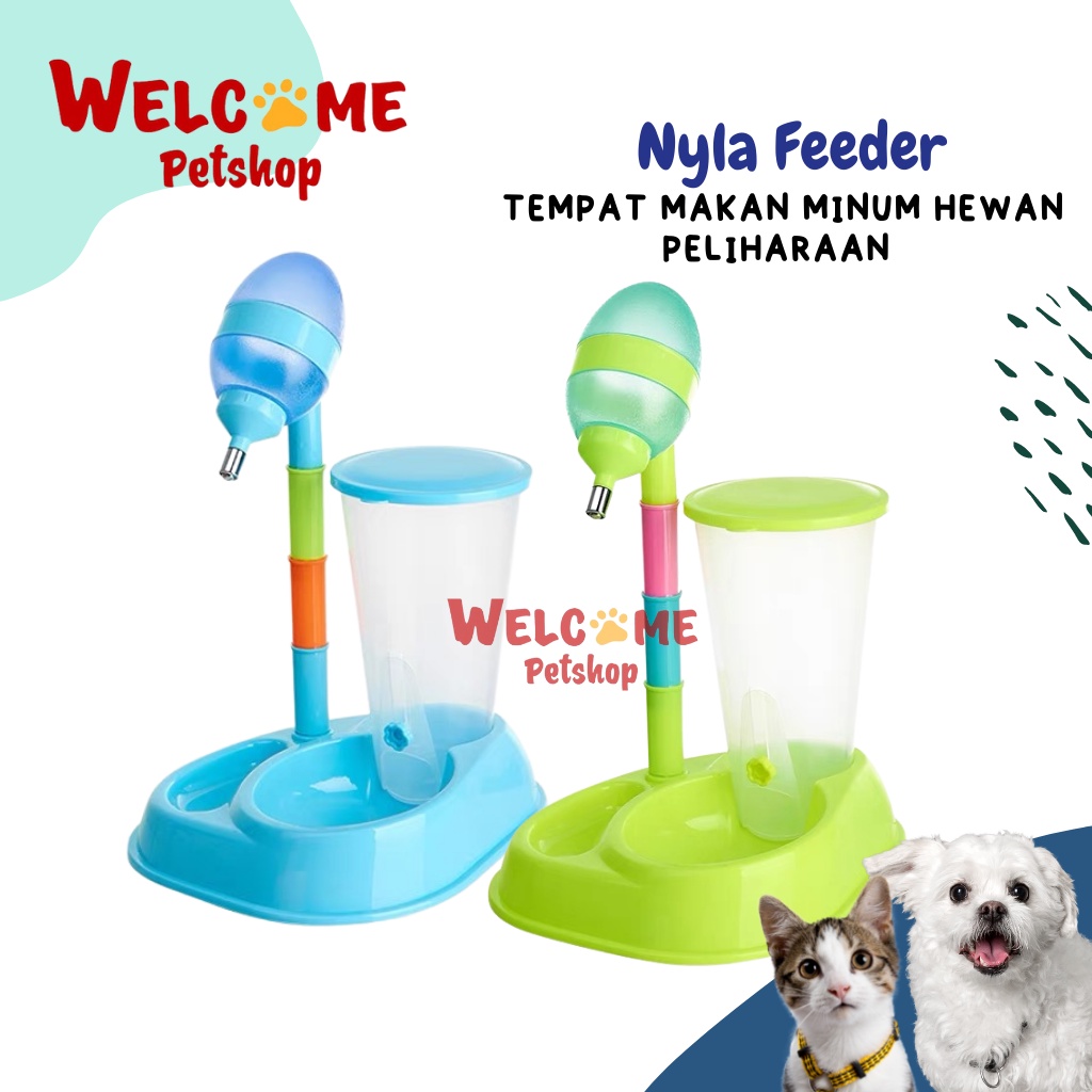 Nyla Feeder Dispenser Otomatis Botol Minum Jumbo Anjing Kucing Kelinci