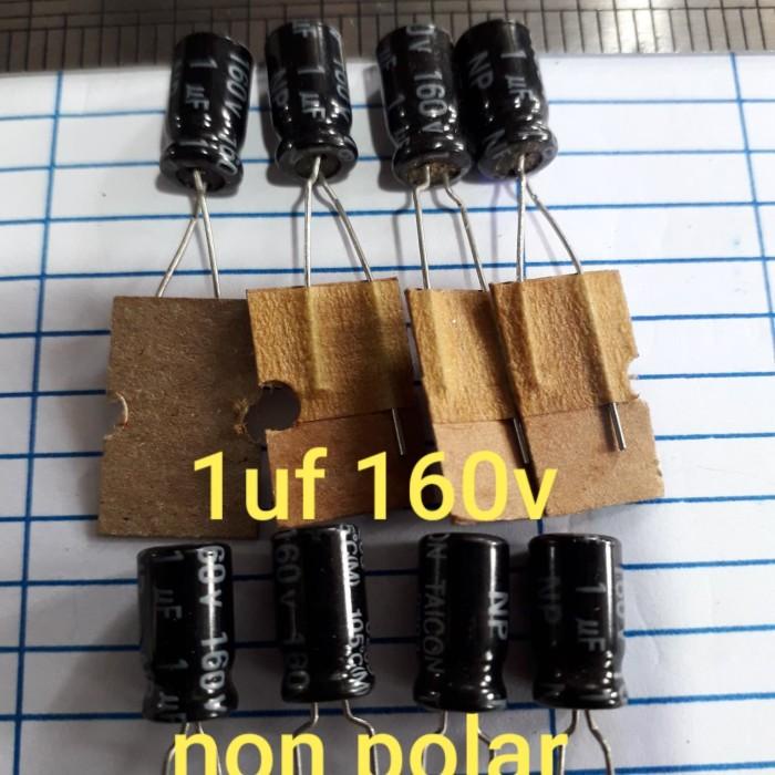 1uf 160v nonpolar np elko elco