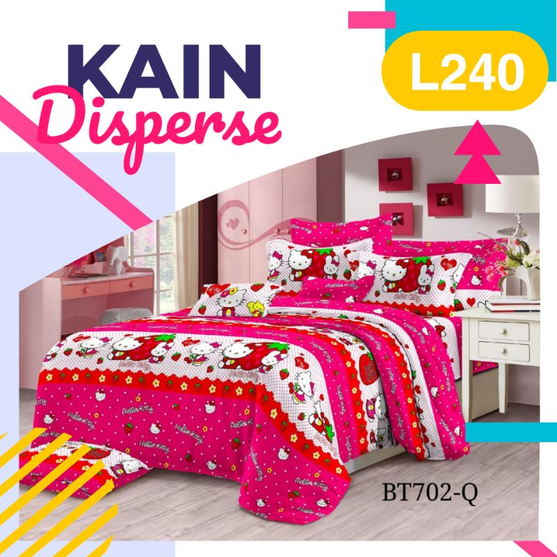 BAHAN SPREI | KAIN DISPERSE | MOTIF TERBARU