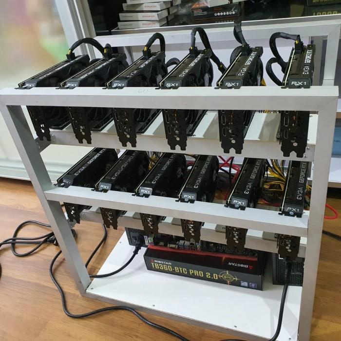 Jual Rak Mining Knock Down Rack Mining Rig Vga Casing Mining