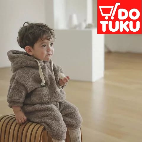 Dotu - Jaket Hoodie Bayi Anak Jaket Bayi Jaket Anak (6-15 Bulan)