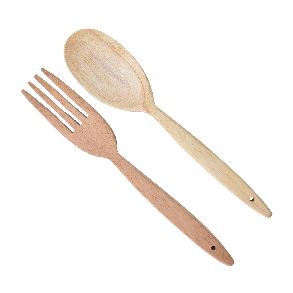 Wooden Spoon And Fork / Sendok Dan Garpu Kayu