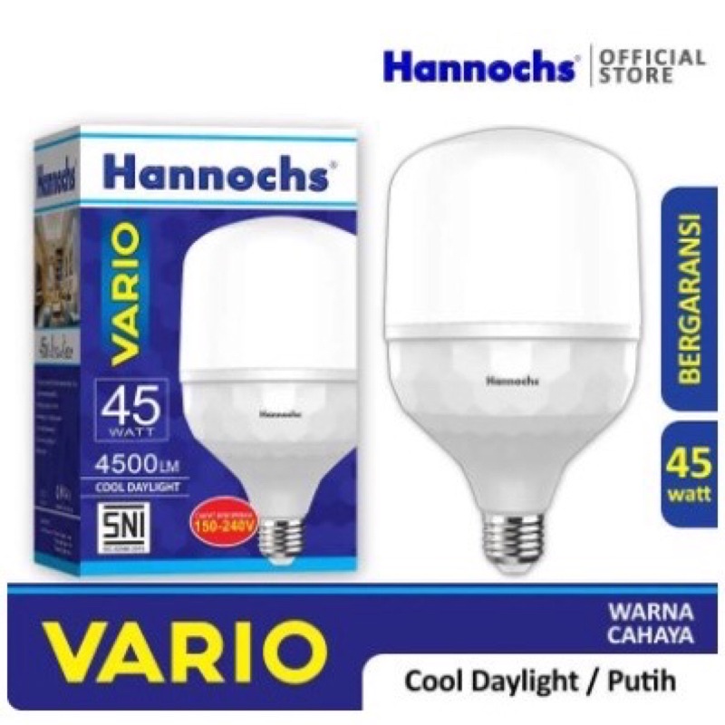 Bola Lampu LED Hannochs Vario 45 Watt Bohlam Hannochs LED Vario 45 W