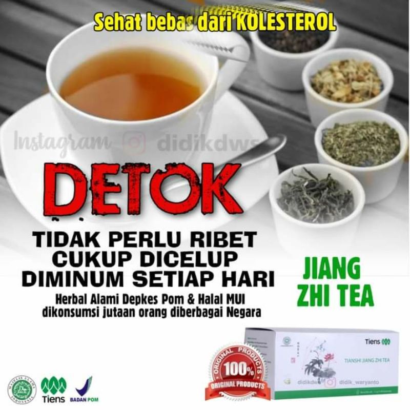 

Jiang Zhie Tea Herbal Tiens