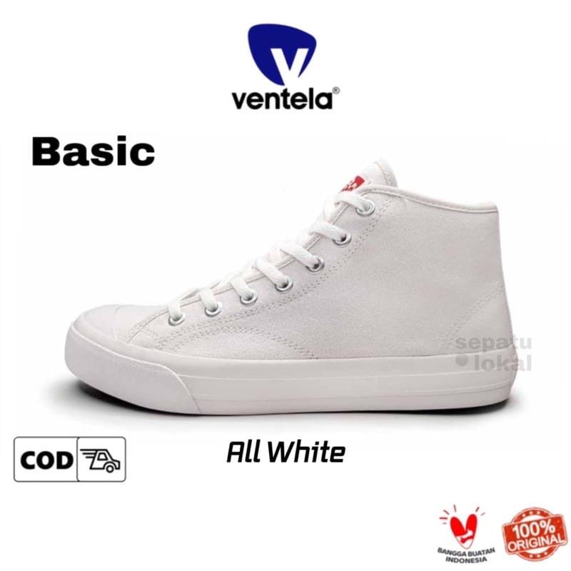 Ventela Basic High White Original 100% [ Ventela Original ].