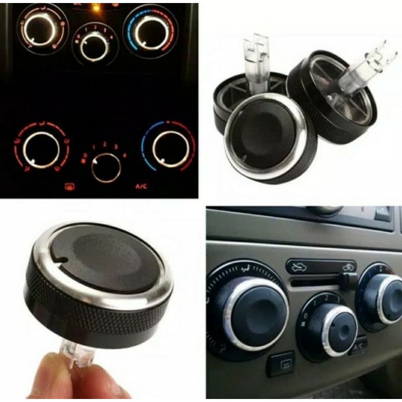 Knop Knob Ac Grand Livina Evalia Bahan Aluminium Alloy + PVC