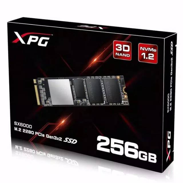 Adata 256GB XPG SX6000 M.2 NVMe SSD