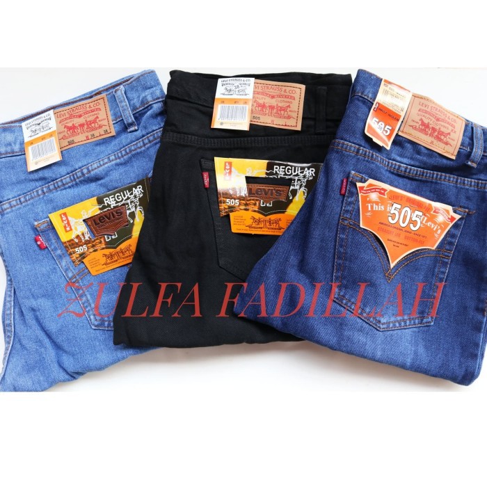 Celana Jeans Levis Pria Panjang Regular/Standar