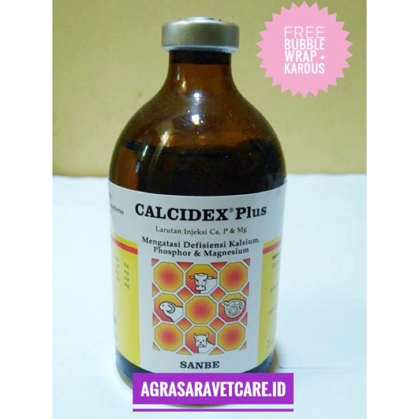 CALCIDEX PLUS 100ml (Kalsium, Phosphor, Magnesium)