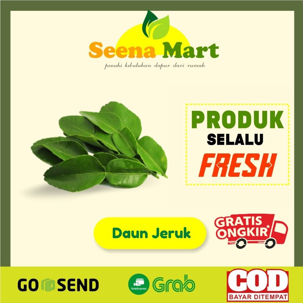 

Daun Jeruk 10 Lbr / Pack Bumbu Masak Bumbu Dapur