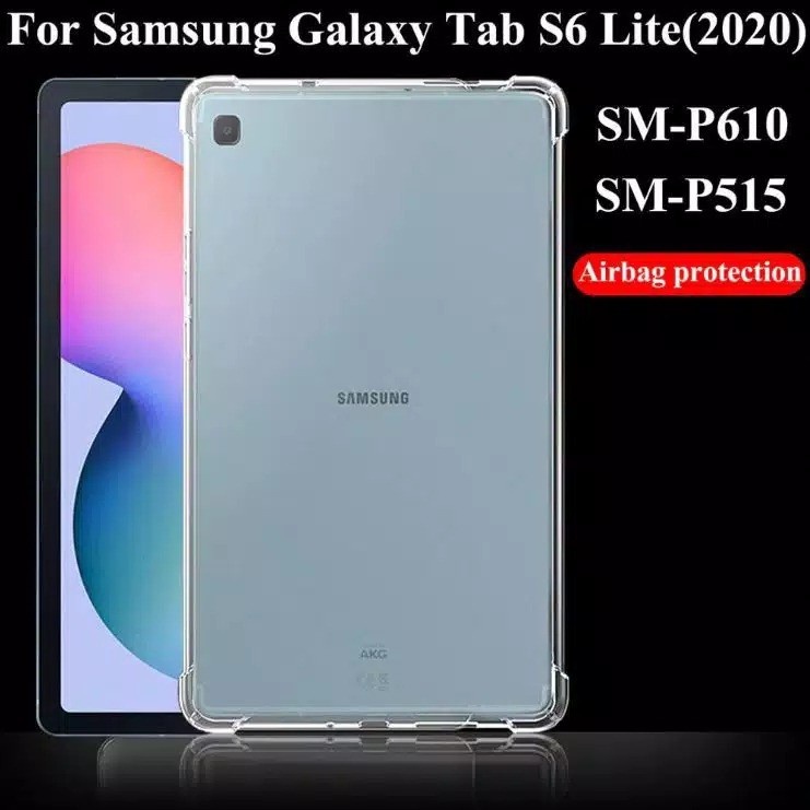 CLEAR CASE ANTI CRACK SAMSUNG TAB S6 LITE P610 P615 SOFTCASE JELLY - FA