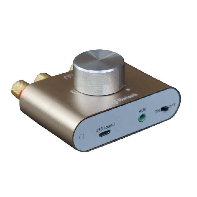 Bluetooth audio receiver + amplifier Stereo / bluetooth penerima audio