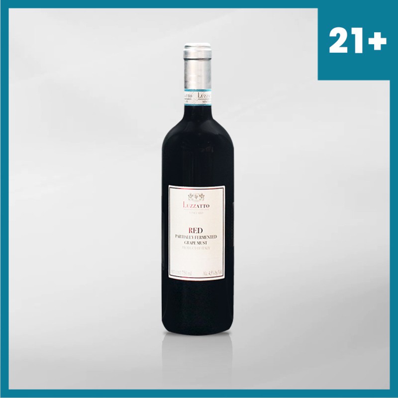 Luzzatto Rosso (Sweet Red) 750 Ml ( Original &amp; Resmi By Vinyard )