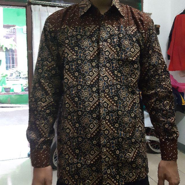 Bswart Batik Hrb026 Kenongo Kemeja Batik Pekalongan