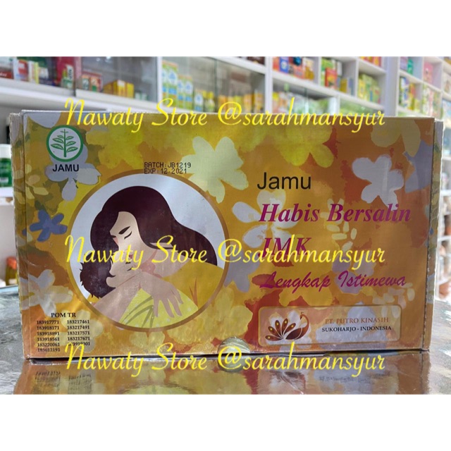 Jamu Habis Bersalin 40 Hari