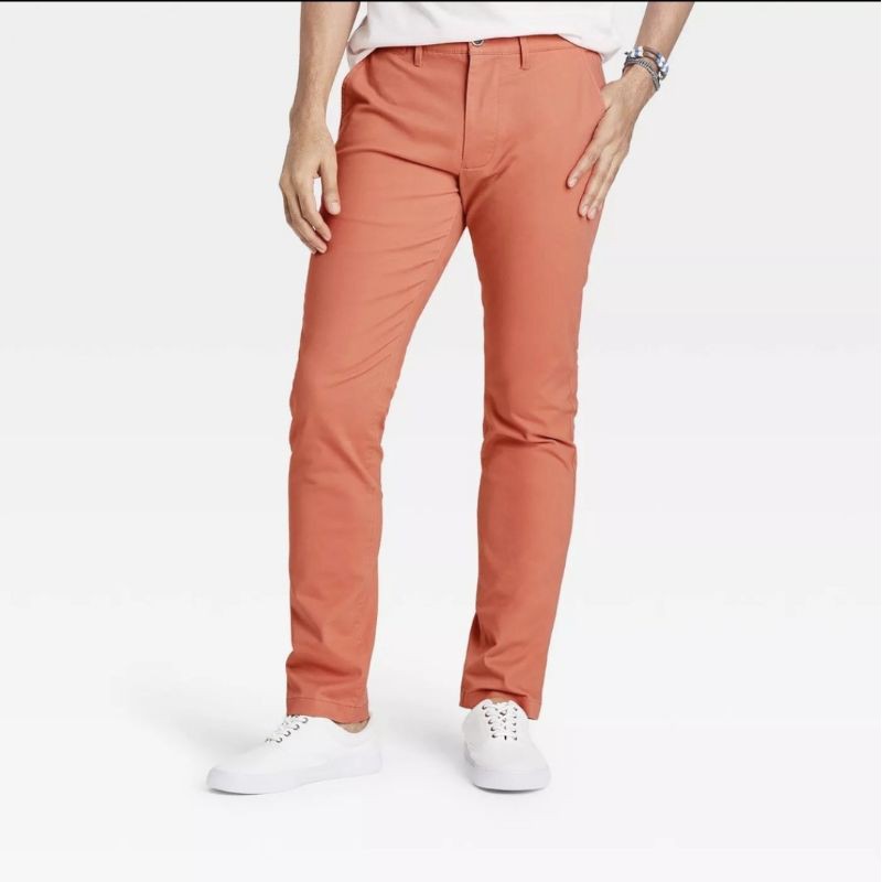 GOODFELLOW Celana Chino SLIM Pria ORIGINAL