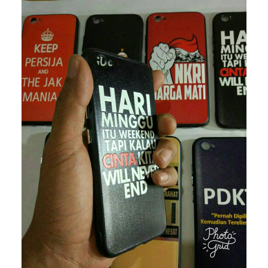 CASE MOTIF INDONESIA VIVO Y55 Y55S CASE MOTIF UNIK MOTIF CINTA Y55