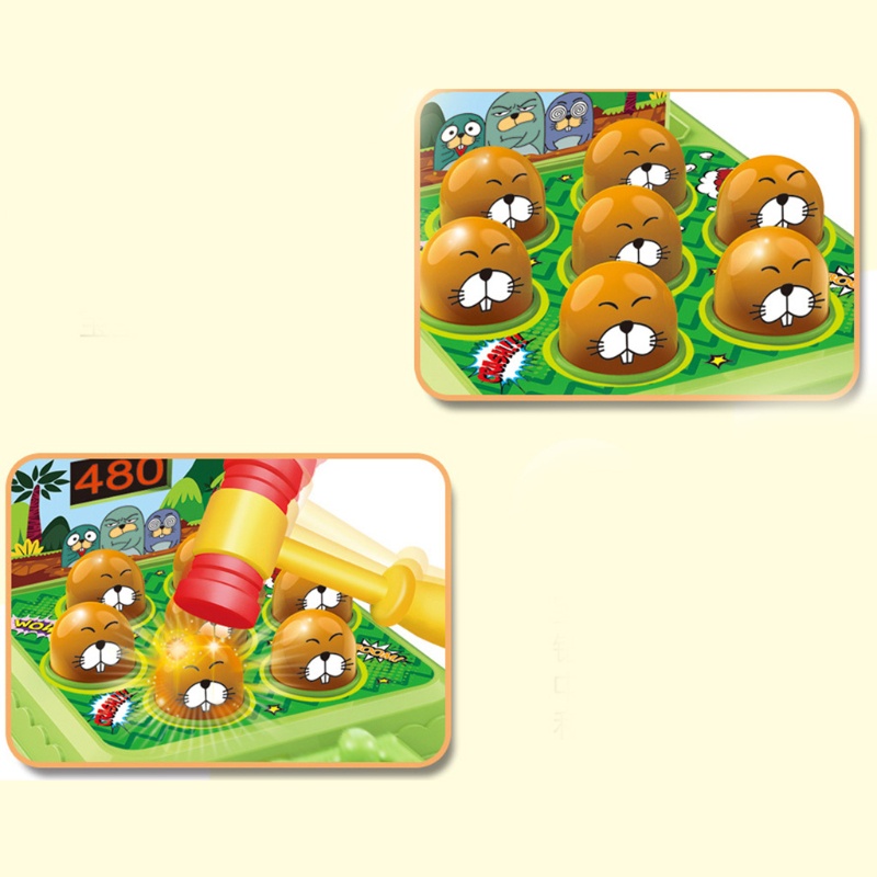 Mary Baby Whack the Mole Game Mainan Untuk Anak 3 4 5+tahun Yang Dioperasikan Koin Pon Arcade