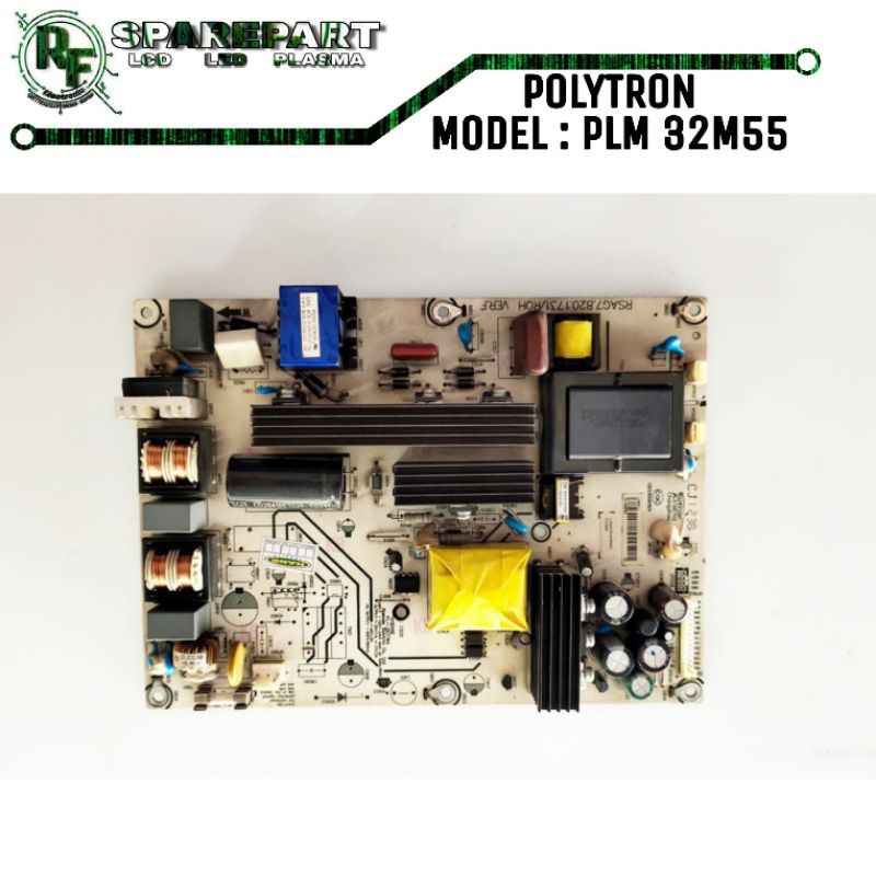 PSU TV LCD POLYTRON PLM 32M55 Power supply tv lcd polytron plm32m55