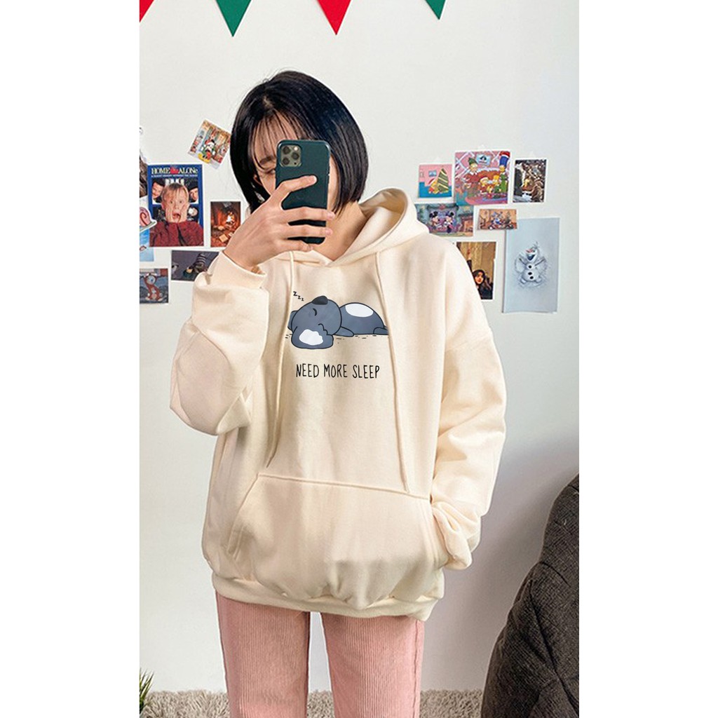 Sweater wanita hoodie CREAMY CUTE sweter cewek murah kekinian