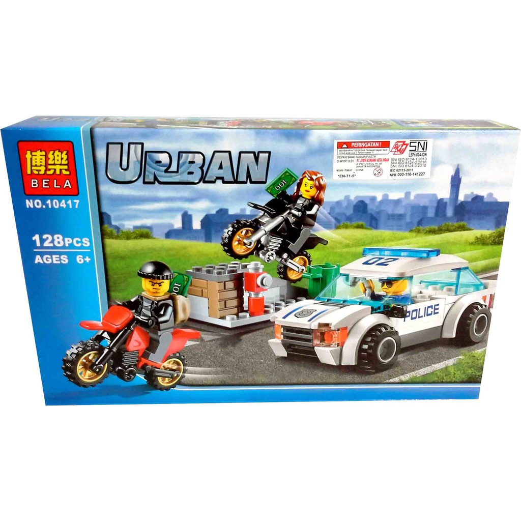 Lego Bela 10417 Urban Police & Bandits