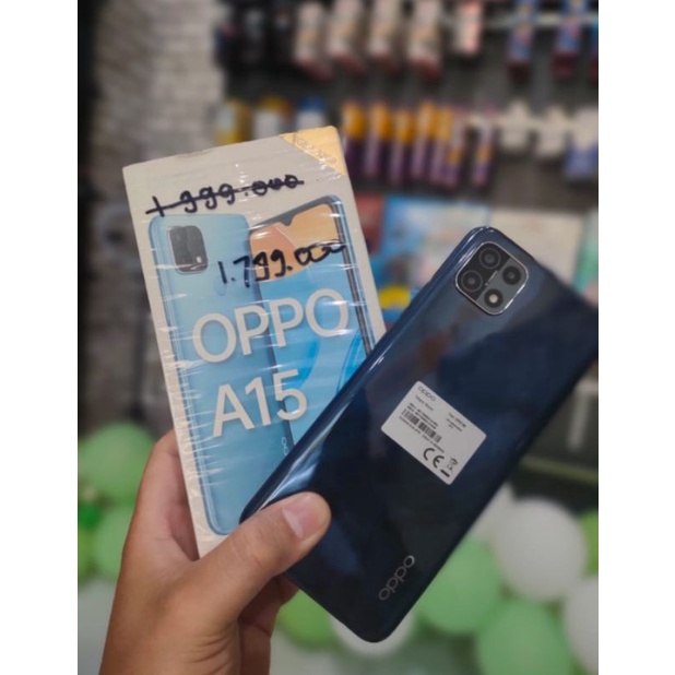 Oppo a15 ram3/32 second