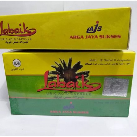 COD-Kapsul Labaik obat asam urat pegal linu reumatik