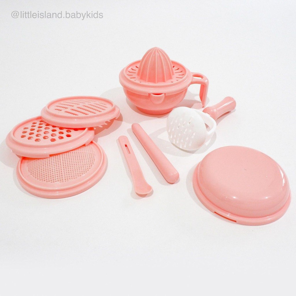 LIN014 - 9 in 1 Multifunction Grinding Bowl (Mangkok Baby Food Maker Serbaguna)