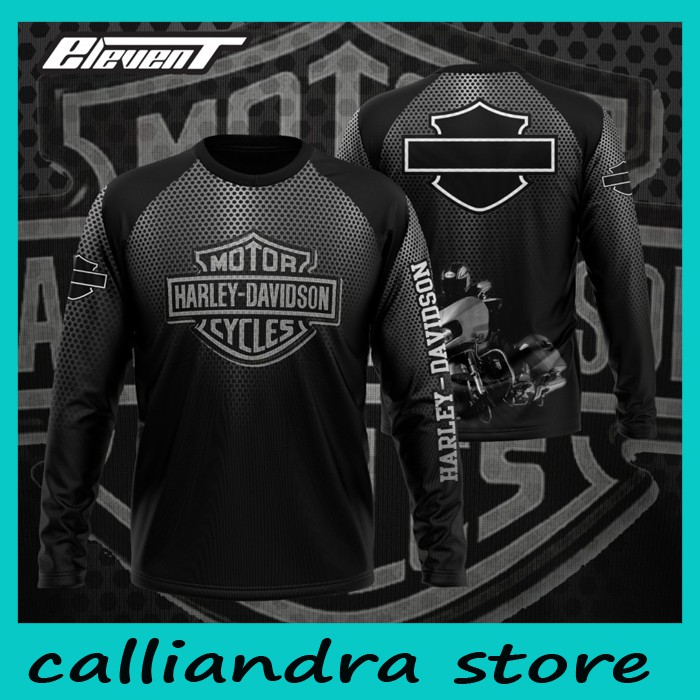 Kaos lengan panjang harleyDavidson/Jersey Motor Harley Davidson