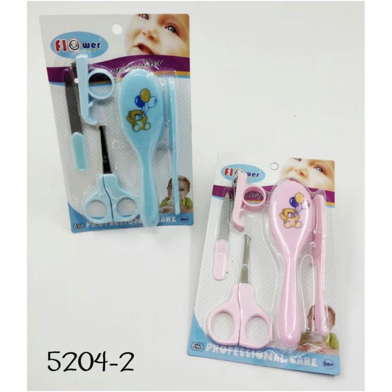 Manicure 5in1 Gunting Kuku Sisir Bayi Set