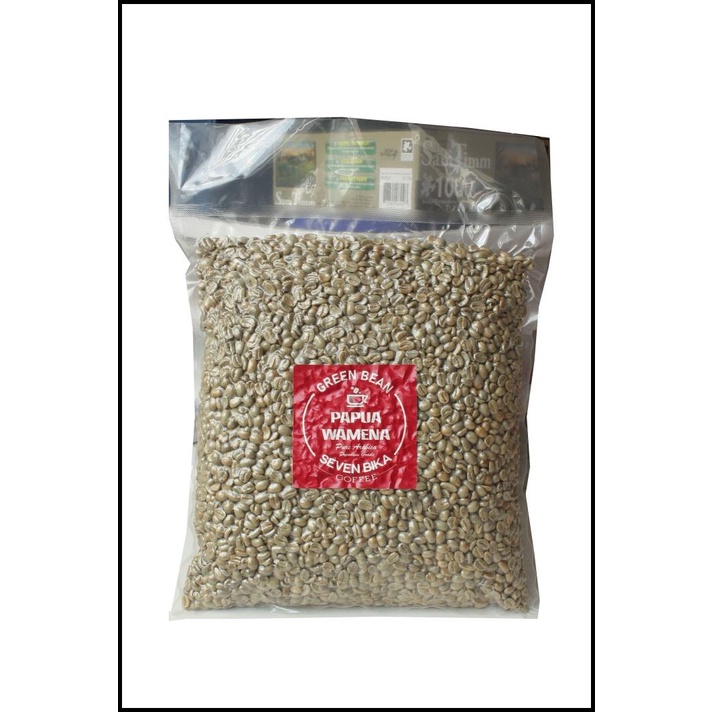 

Seven Bika Papua Wamena Green Beans [Biji Mentah] Grade1 2.5Kg