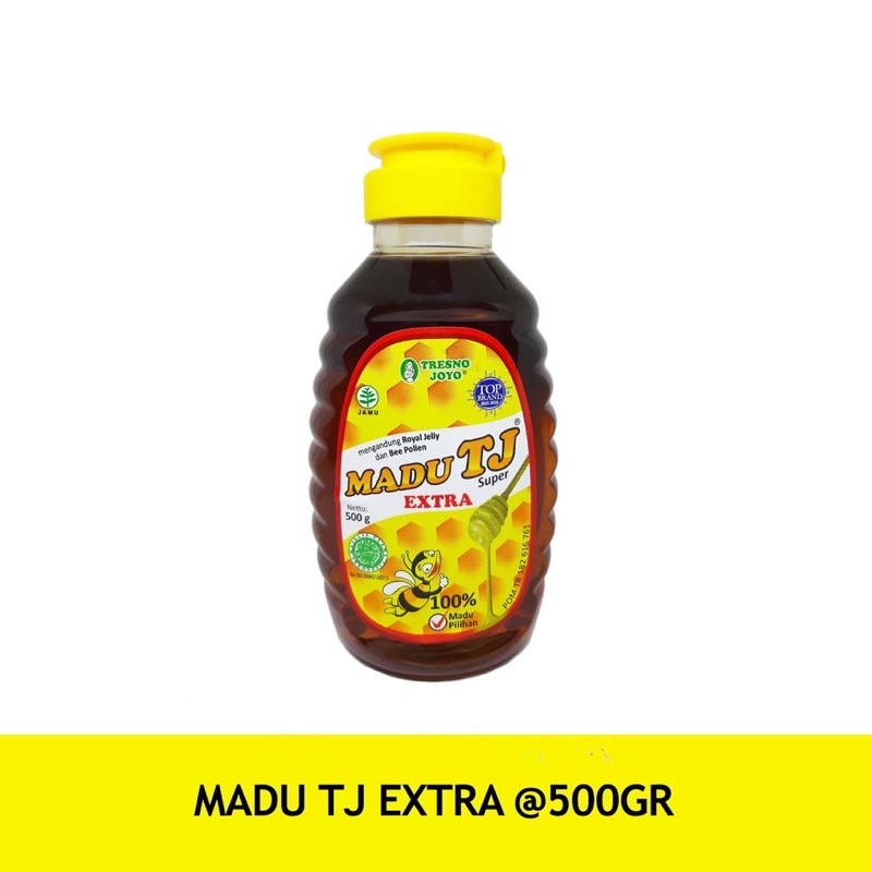 

Madu TJ Super 500gr (dengan tambahan royal jelly dan been pollen)