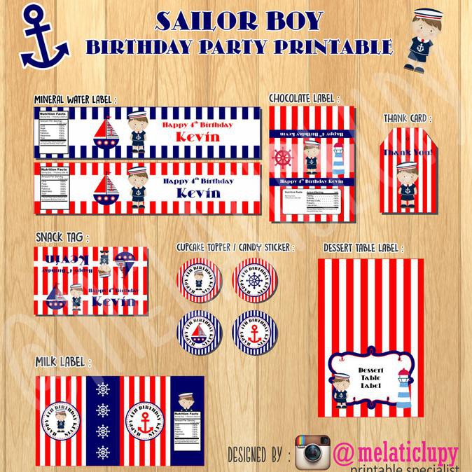 

Paket Stiker & Label Untuk Ulang Tahun Anak Tema Sailor Terlaris
