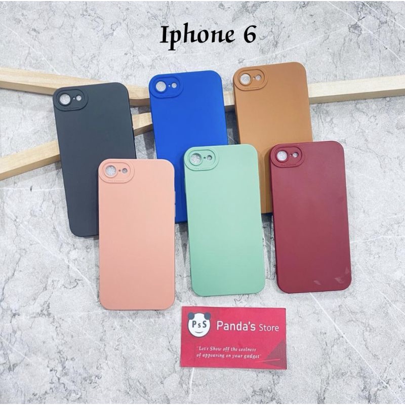 Softcase Pro Camera Iphone 6 Candy Case Full Color 3D Silikon TPU