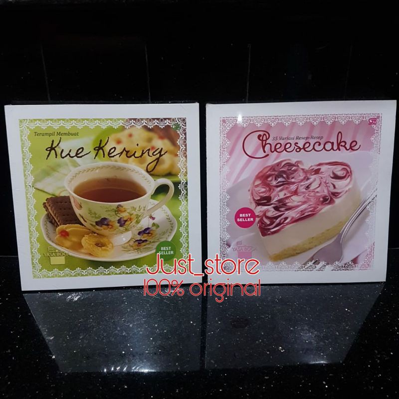 Buku Resep Yasa Boga - Kue Kering / Cheesecake