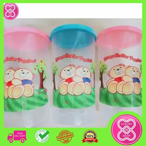 Tumbler Happy Bear / Gelas Minum