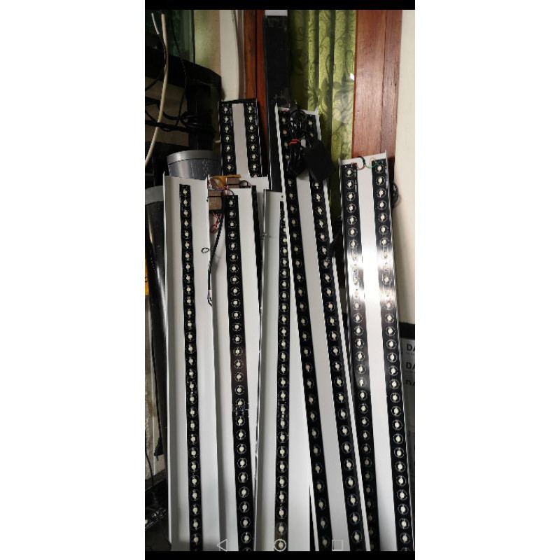 Lampu taning arwana super Red 108watt panjang 120cm 3 baris 25000kelvin