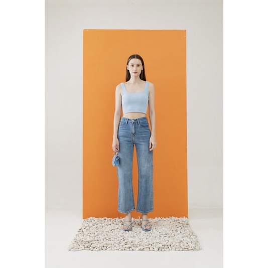 MIDO JEANS IN DARK DENIM size L by Oudre