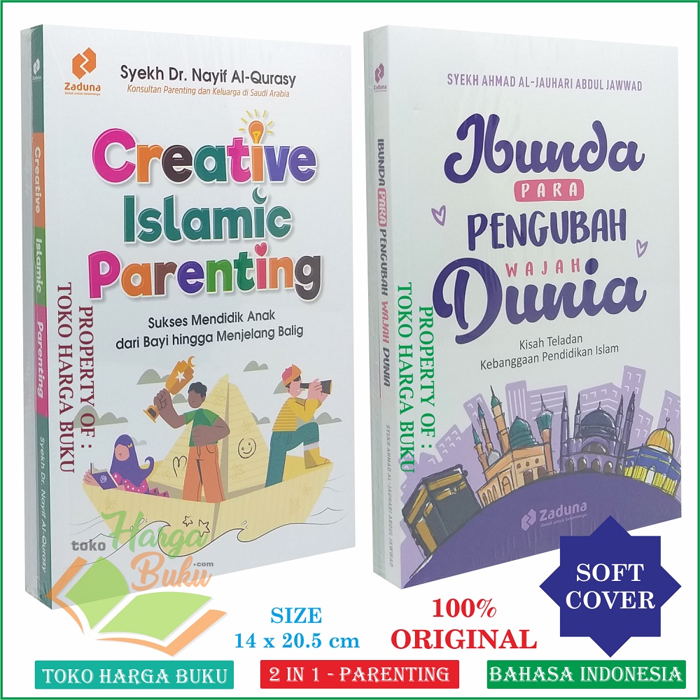 Foto Paket 2 Buku Creative Islamic Parenting dan Ibunda Para Pengubah Wajah Dunia Penerbit Zaduna